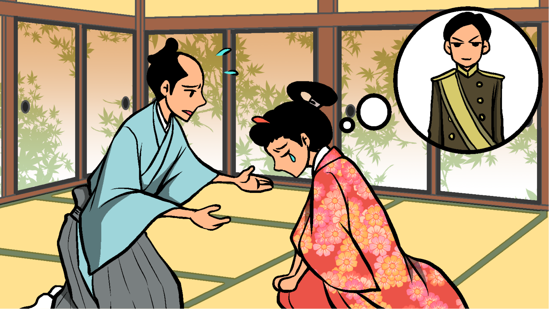The Story of the Shogunate Iemochi and Kazunomiya